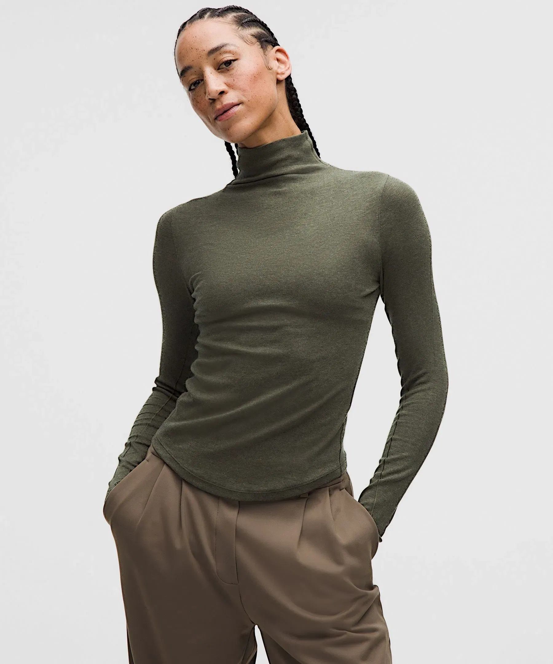 Lululemon Women's Hold Tight Long-Sleeve Turtleneck