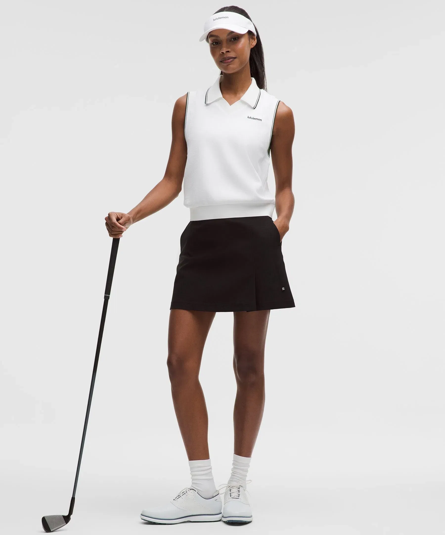 Lululemon Women's Cotton-Blend Golf Vest