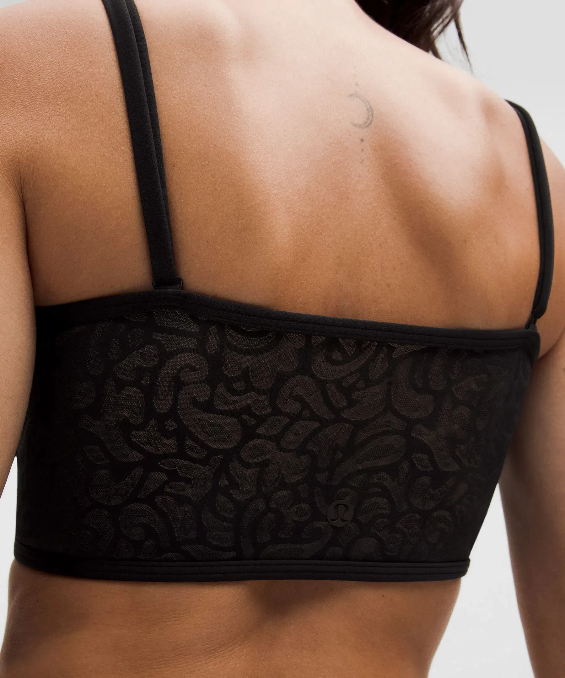 Lululemon Nulu Paisley Lace-Back Yoga Bra *Light Support, B/C Cup