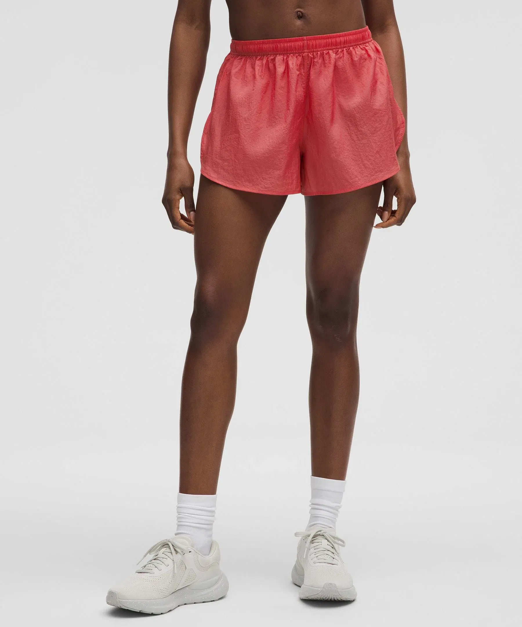 Lululemon Women's Dolphin-Hem Mid-Rise Running Shorts 3"