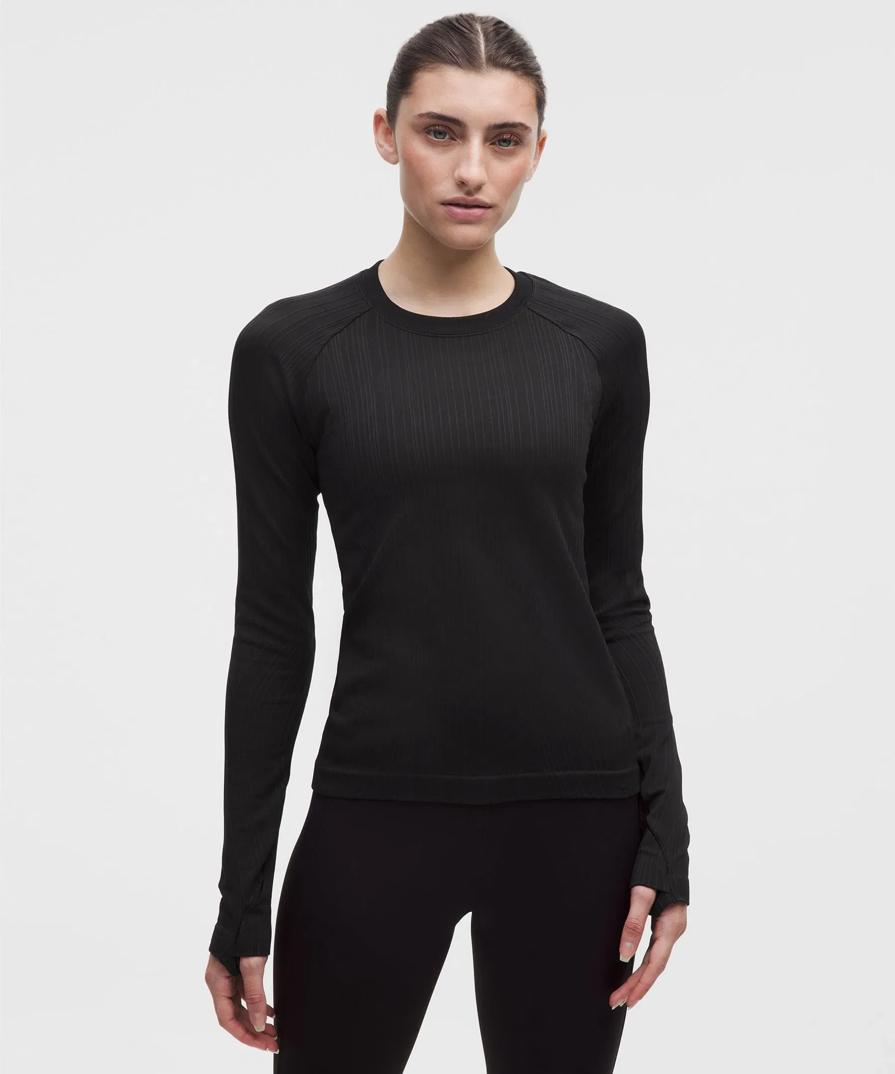 Lululemon Women's Rest Less Variegated Ribbed Pullover