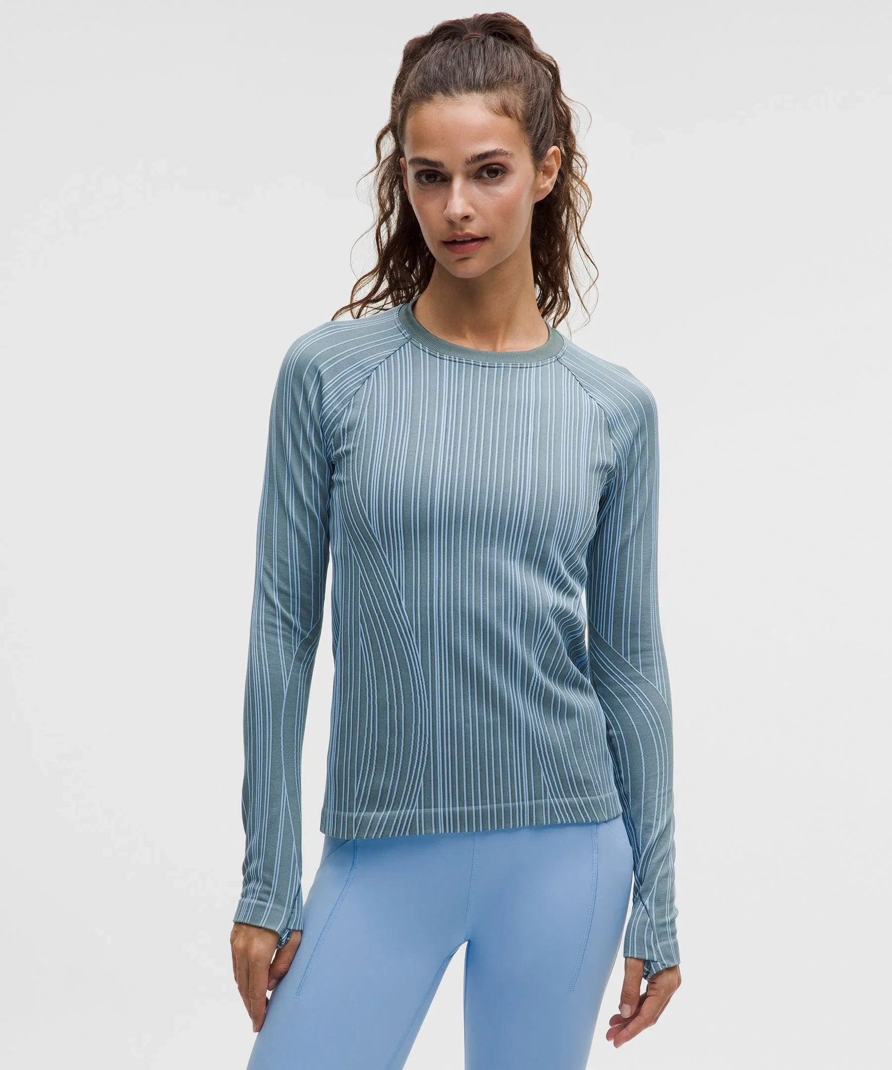 Lululemon Women's Rest Less Variegated Ribbed Pullover