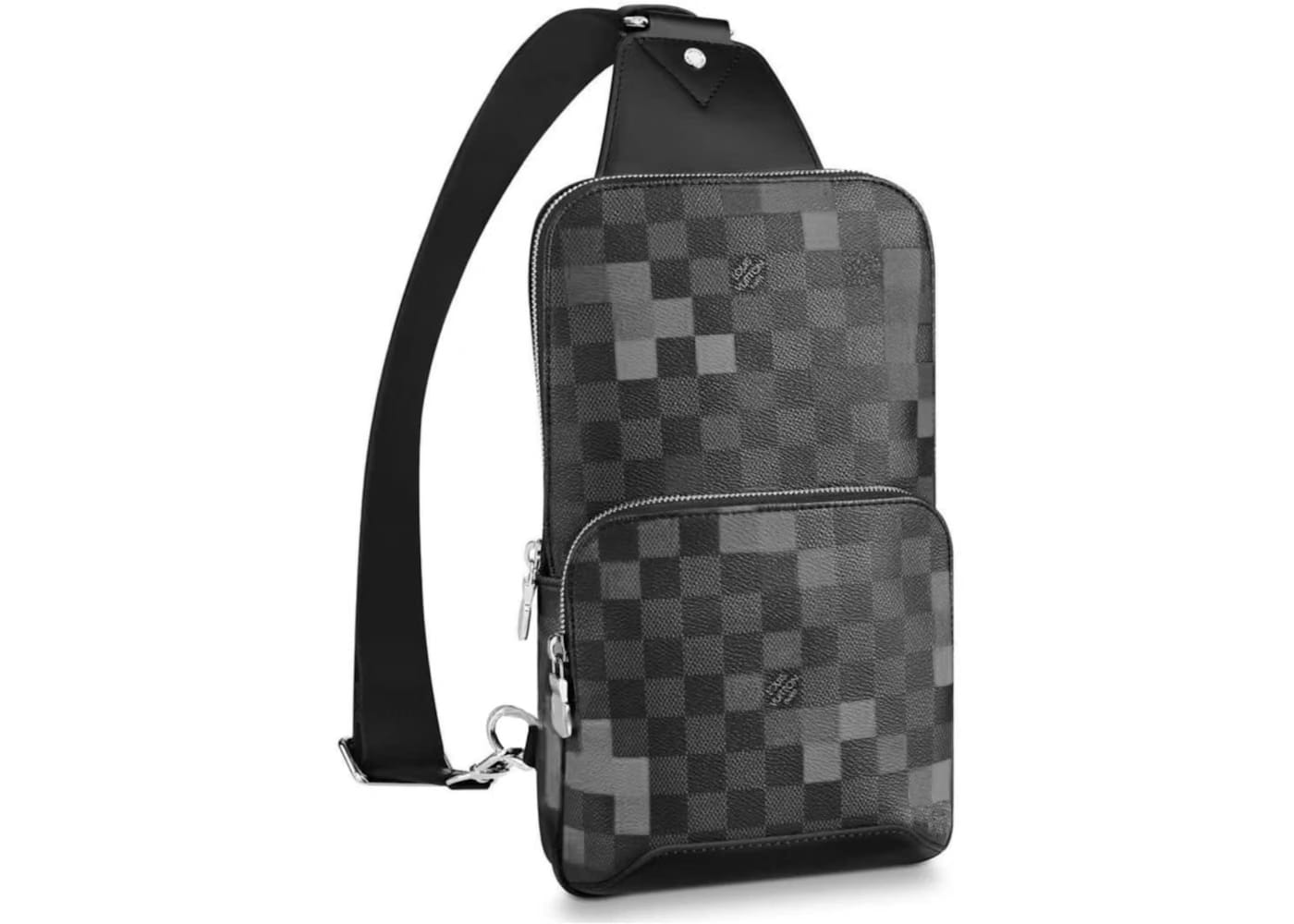 Louis Vuitton Sling Bag Avenue Damier Graphite Pixel Gray