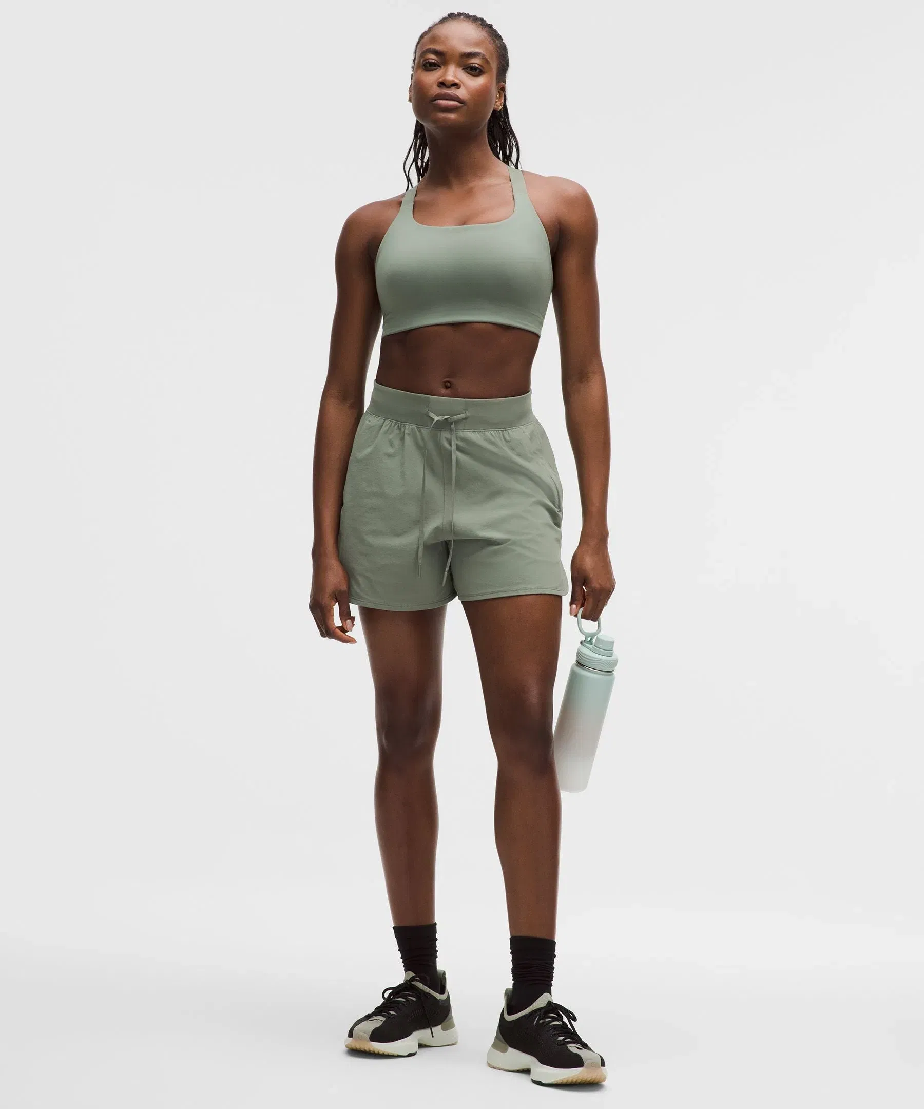 Lululemon Ultralu Square-Neck Workout Bra *Medium Support, D/DD Cup