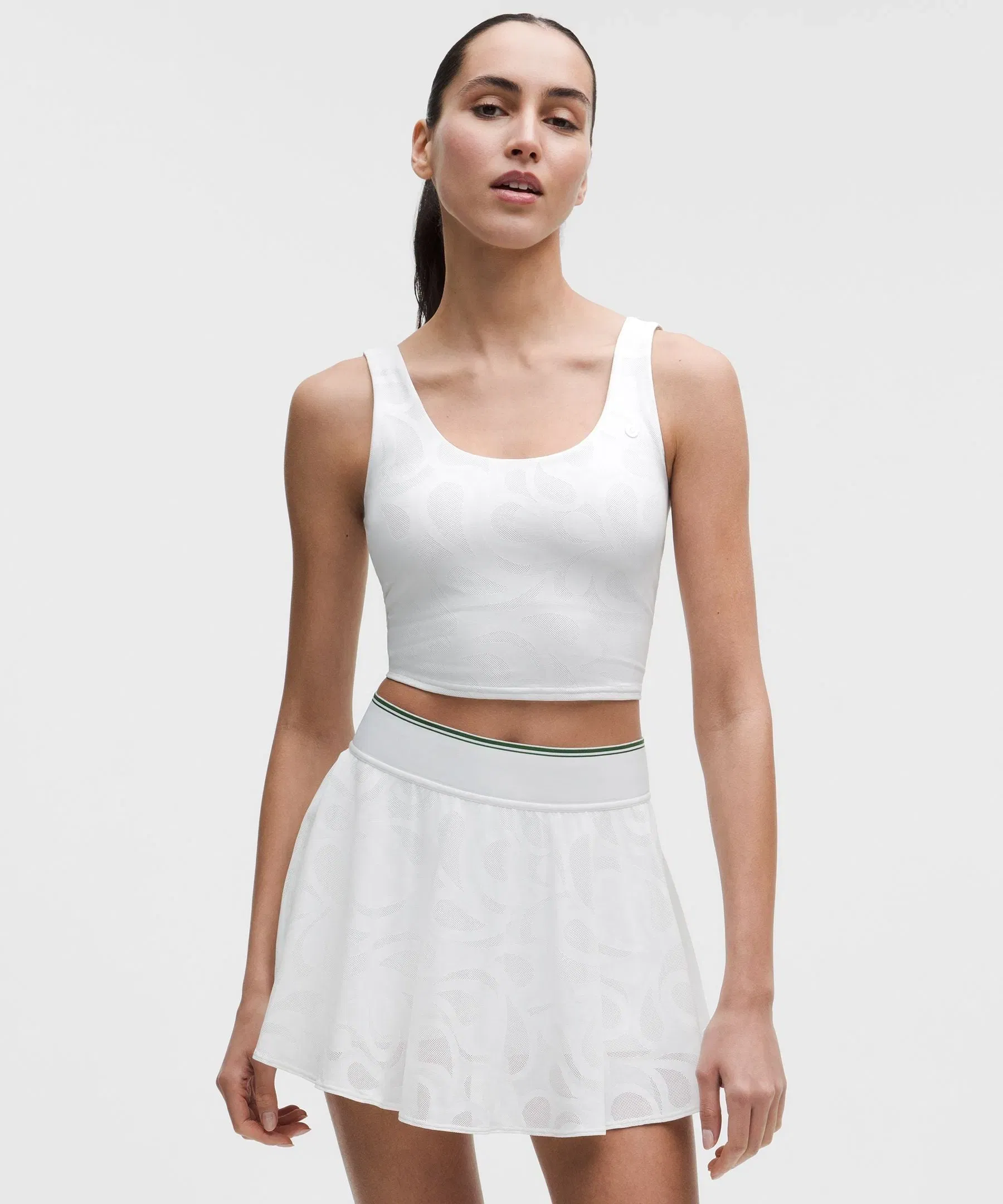 Lululemon Women's Paisley-Mesh Tennis Tank Top *B/C Cup