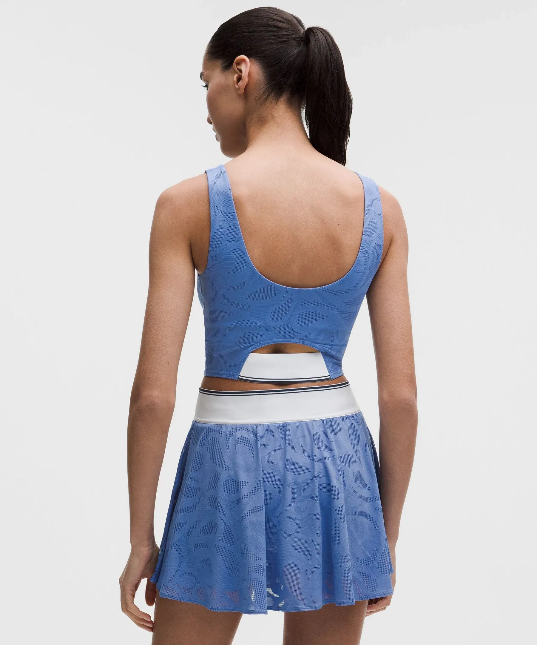 Lululemon Women's Paisley-Mesh Tennis Tank Top *B/C Cup