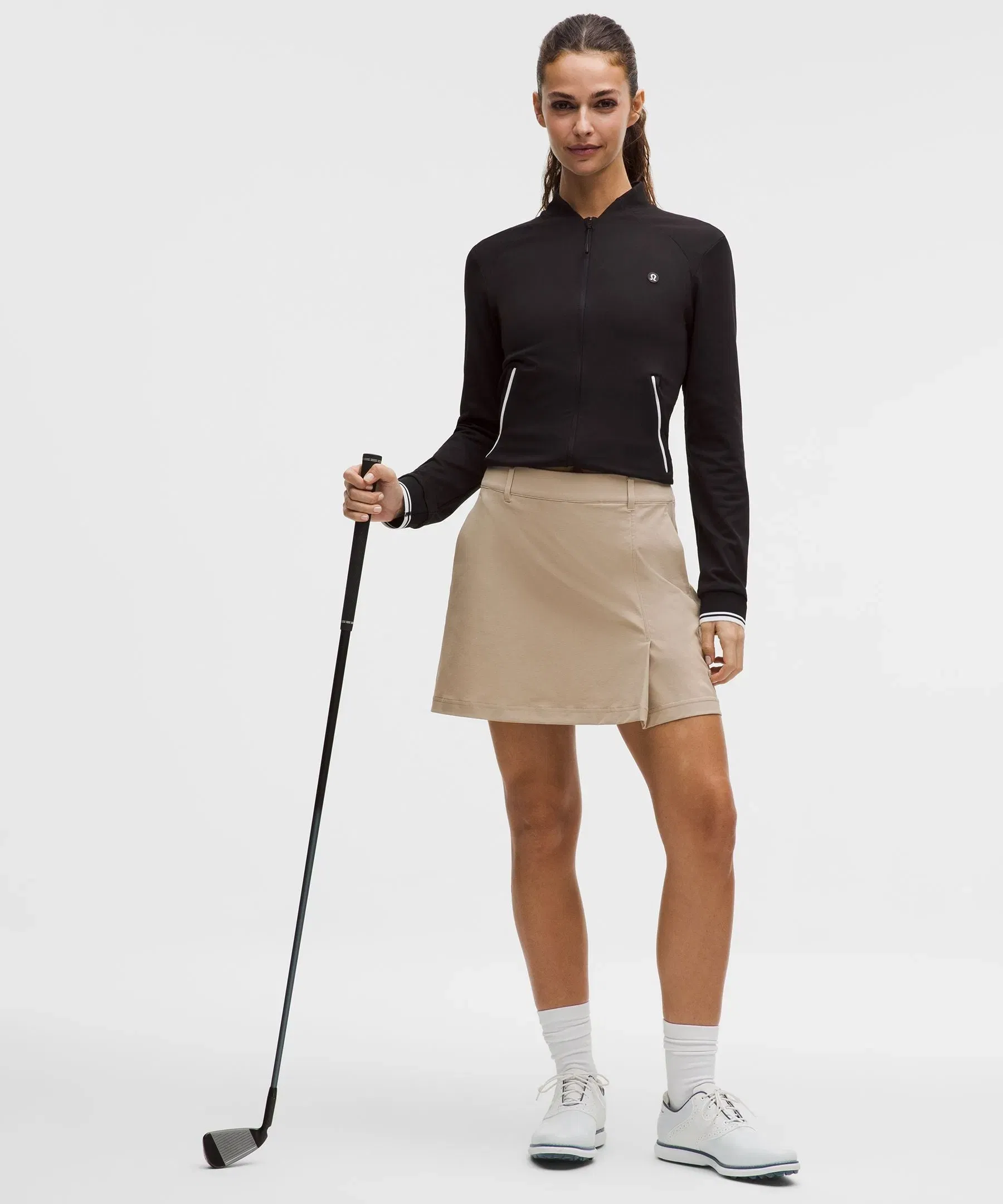 Lululemon Stretch Twill Front Pleat Golf Skirt