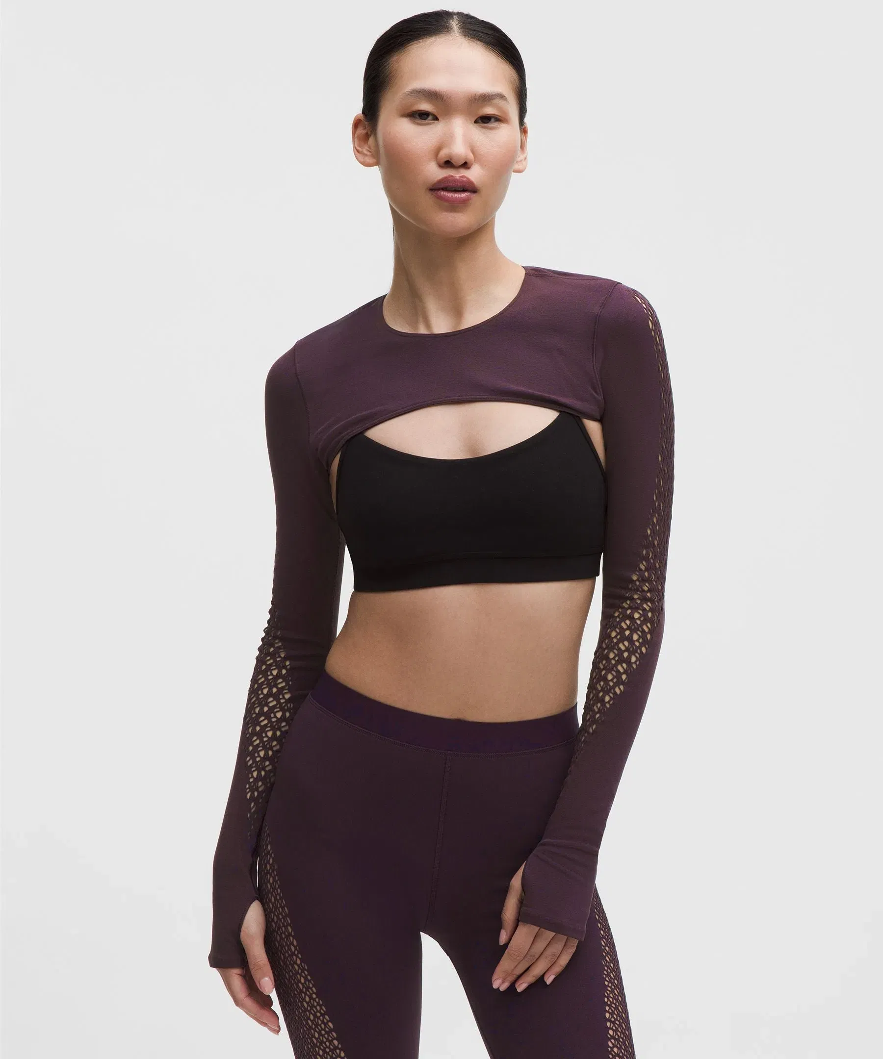 Lululemon Women's RevealKnit Interlace Long-Sleeve Shrug