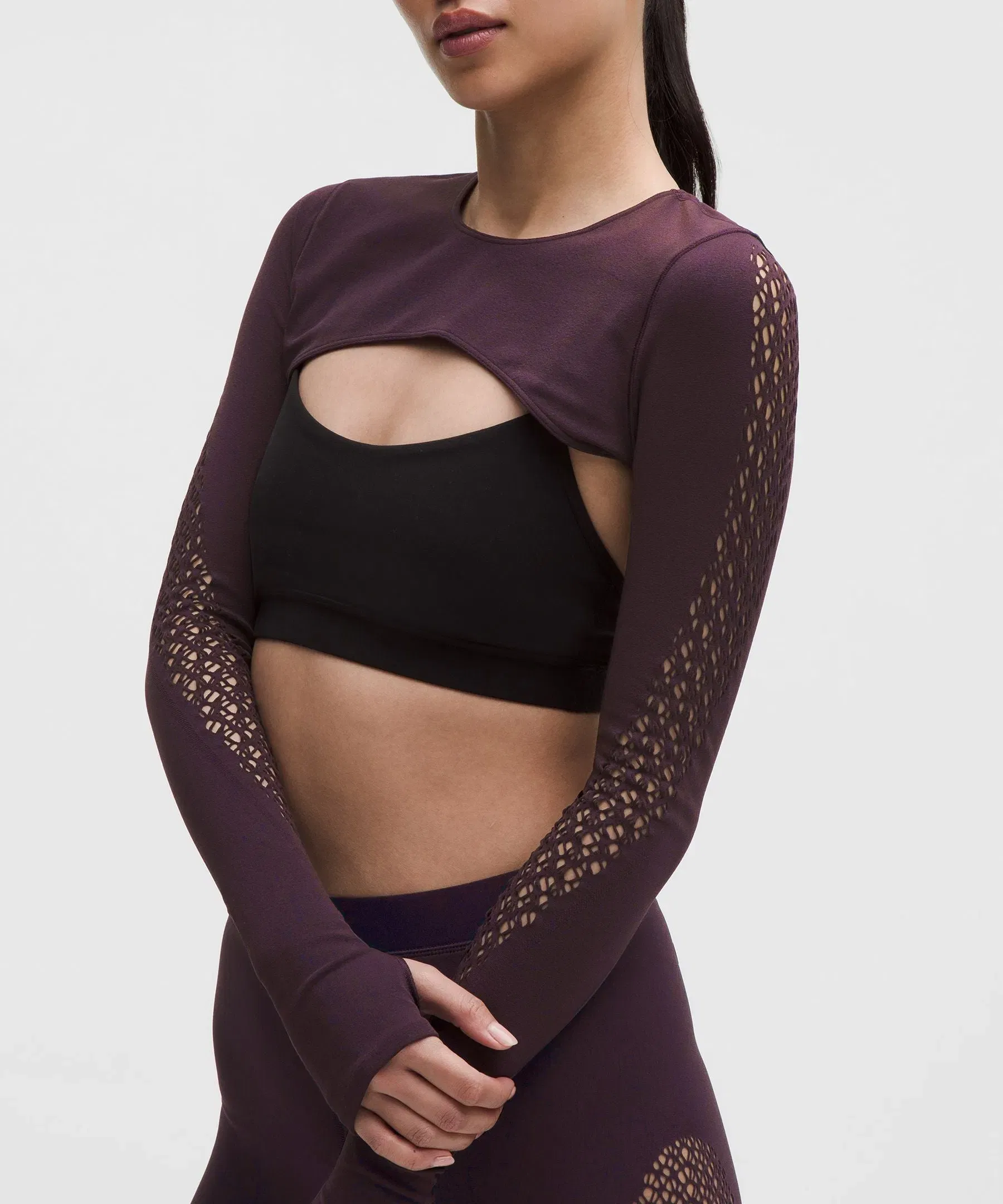 Lululemon Women's RevealKnit Interlace Long-Sleeve Shrug
