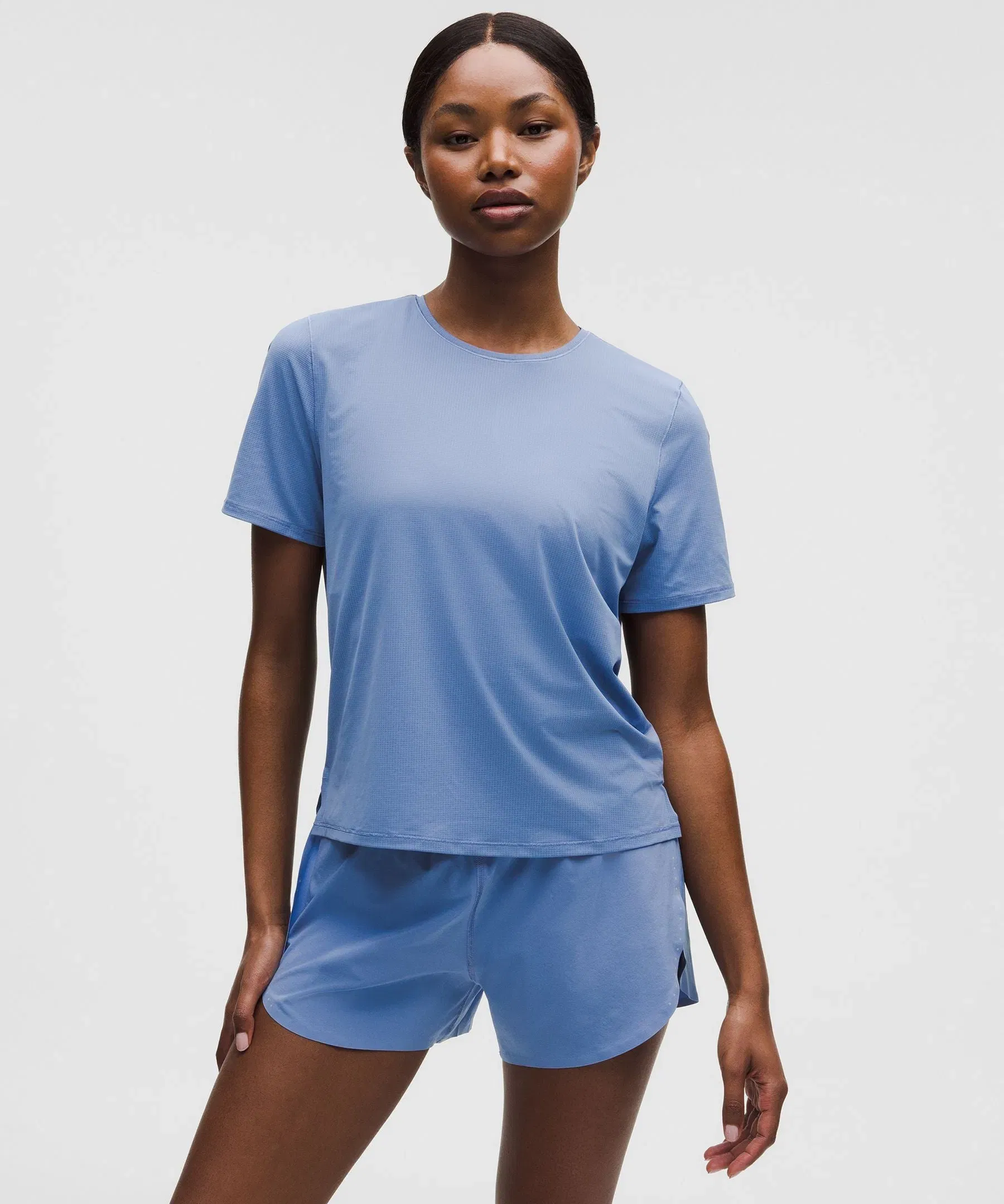 Lululemon Women's Lightweight Running Shorts-Sleeve Shirt
