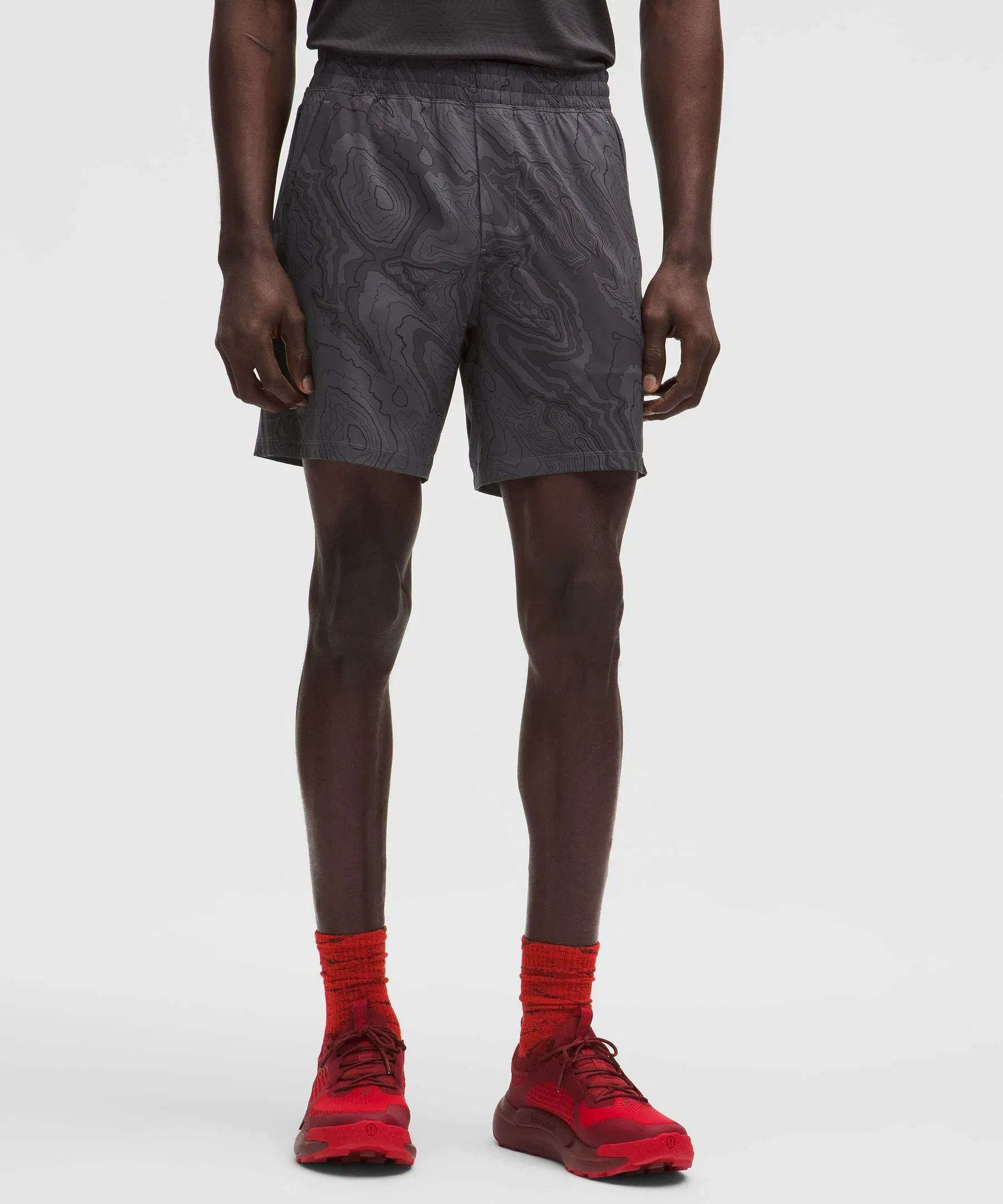Lululemon Team Canada Pace Breaker Linerless Shorts 7" *COC Logo