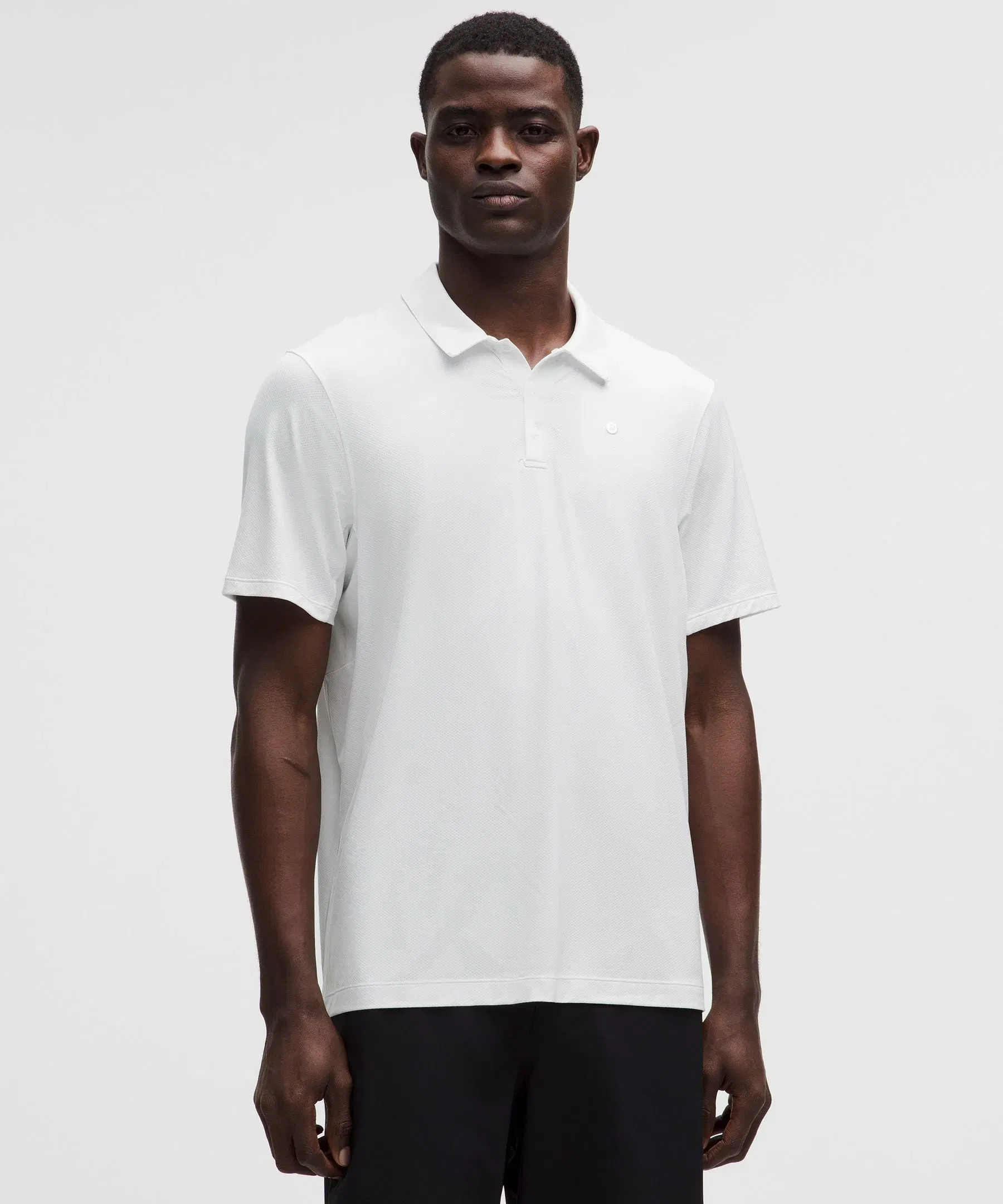 Lululemon Logo Sport Polo Shorts Sleeve
