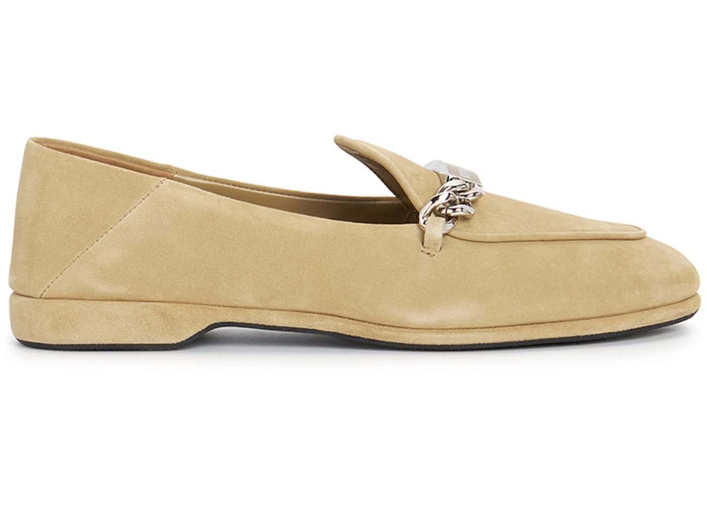 Miu Miu Suede Loafers Beige (Women's)