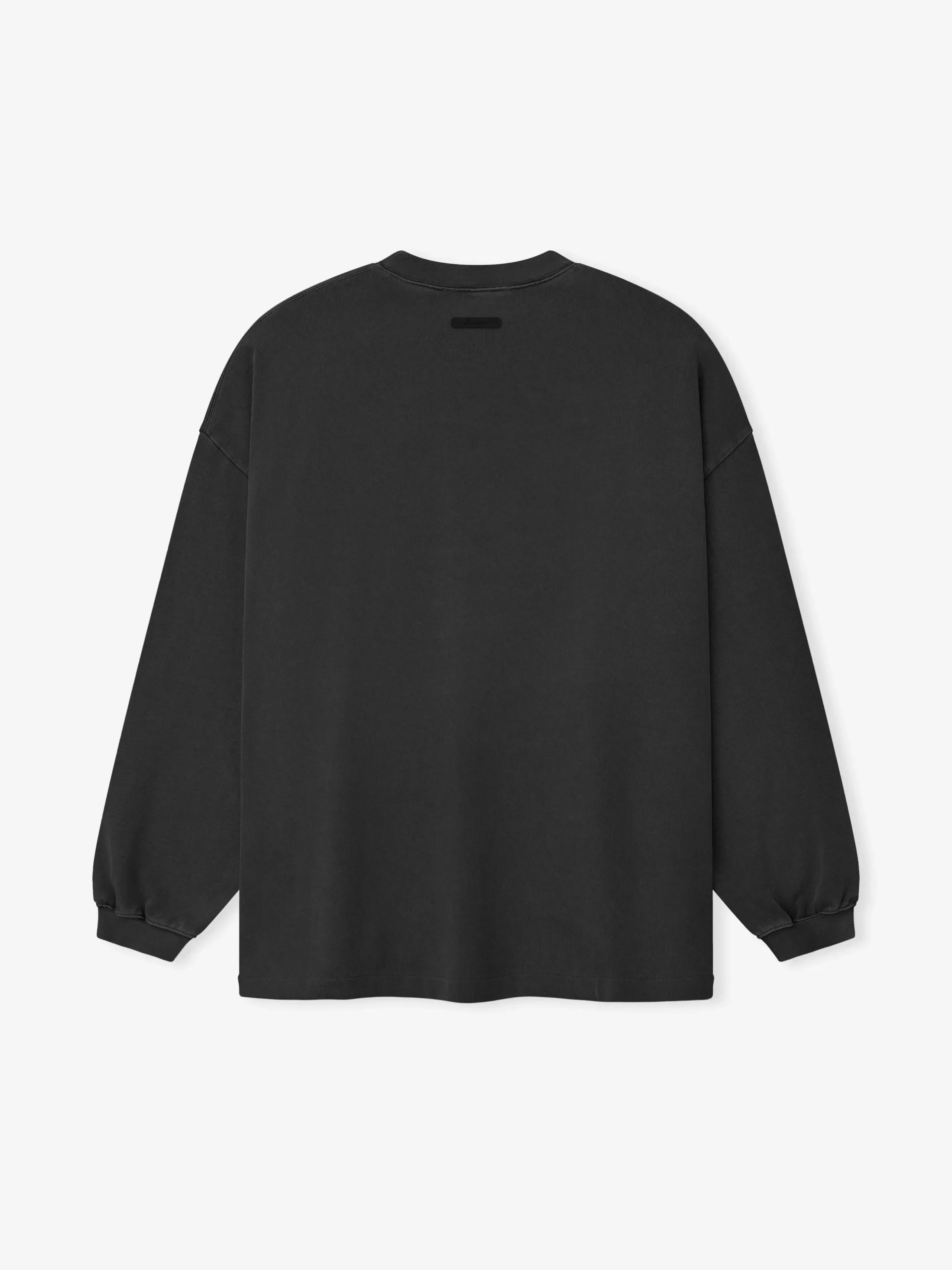 Essentials Campus 90S Long Sleeve T-Shirt Faded Black