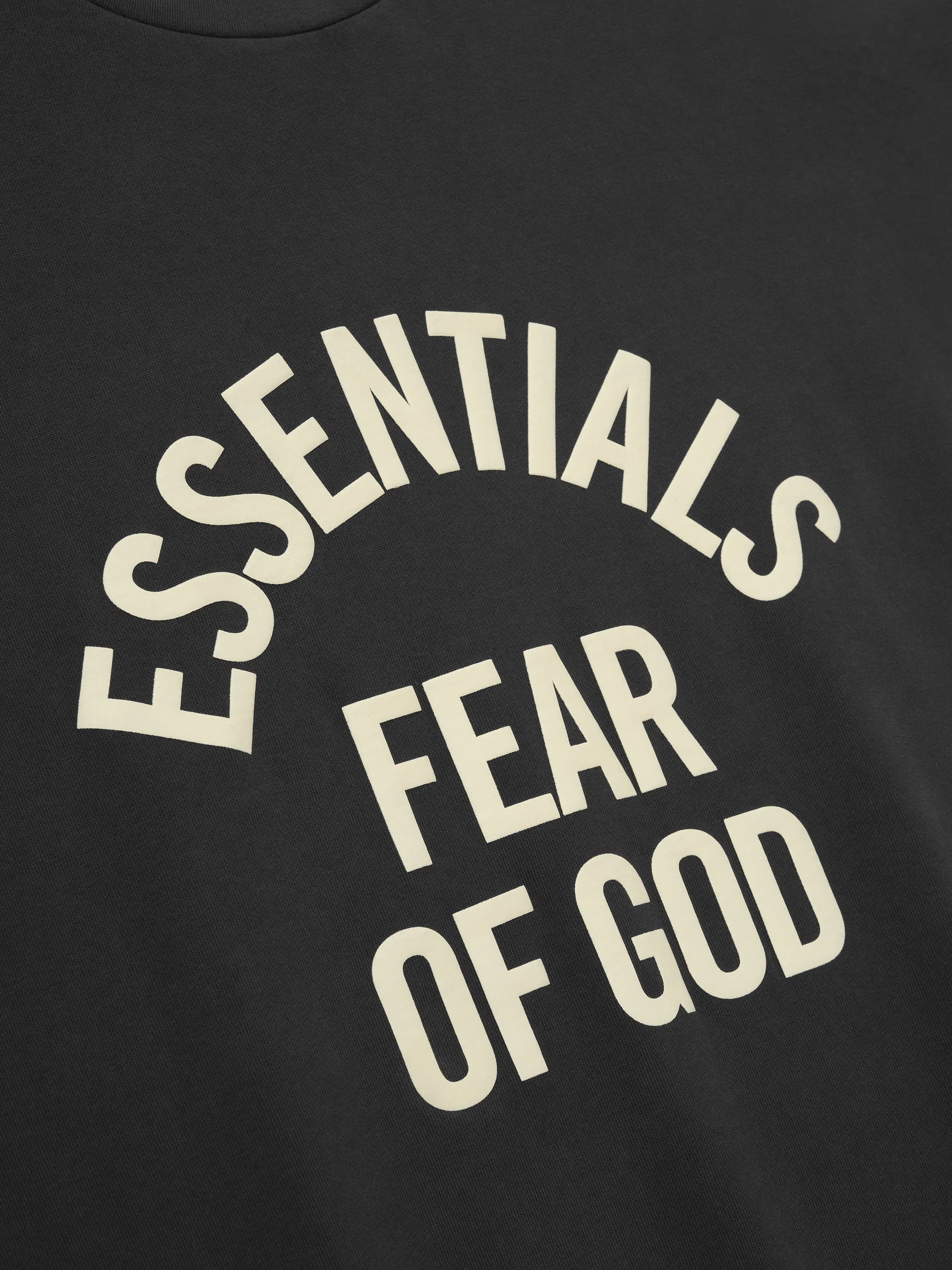 Essentials Campus 90S Long Sleeve T-Shirt Faded Black
