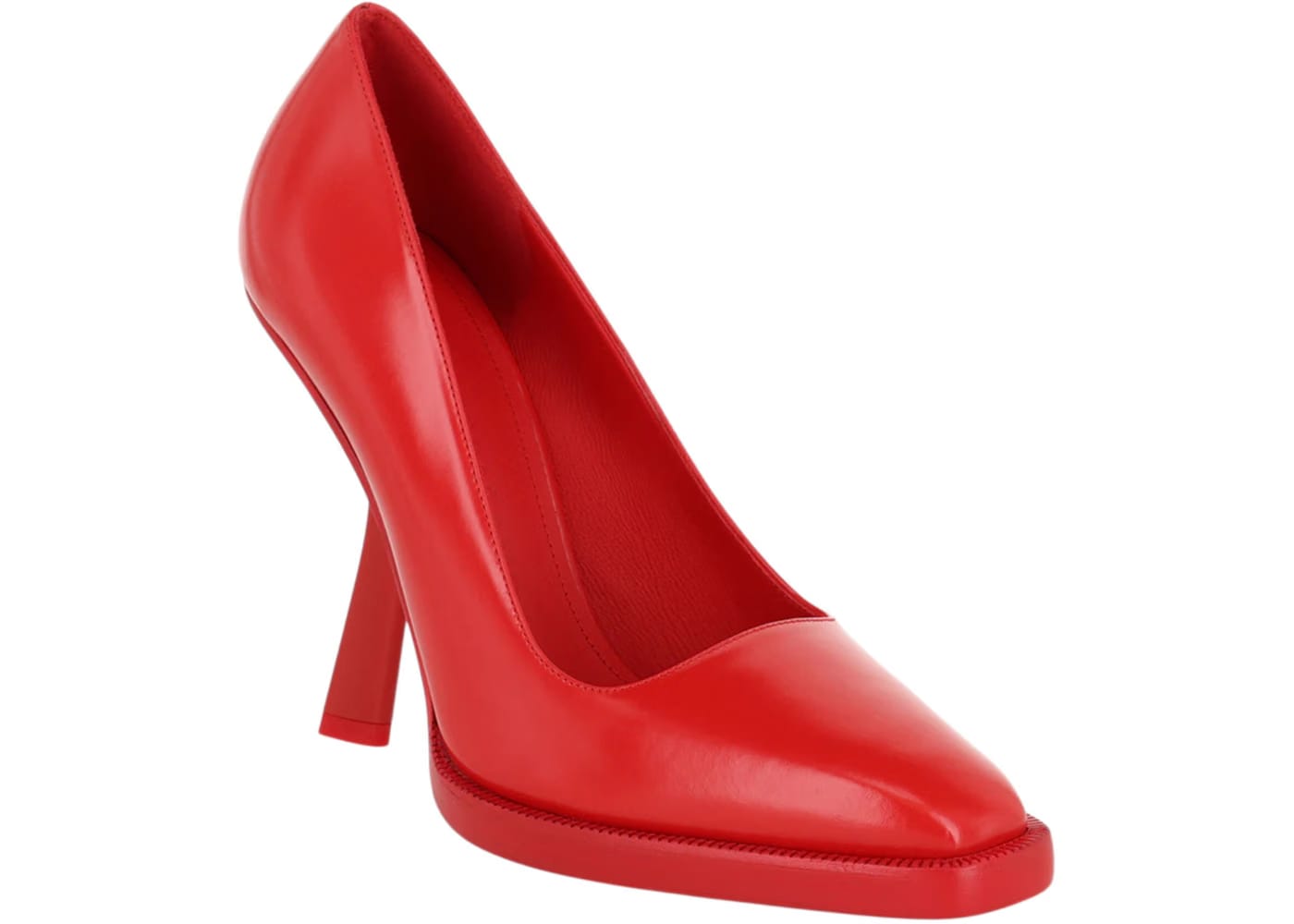 Ferragamo Anser X5 Leather Pumps Red (Women's)