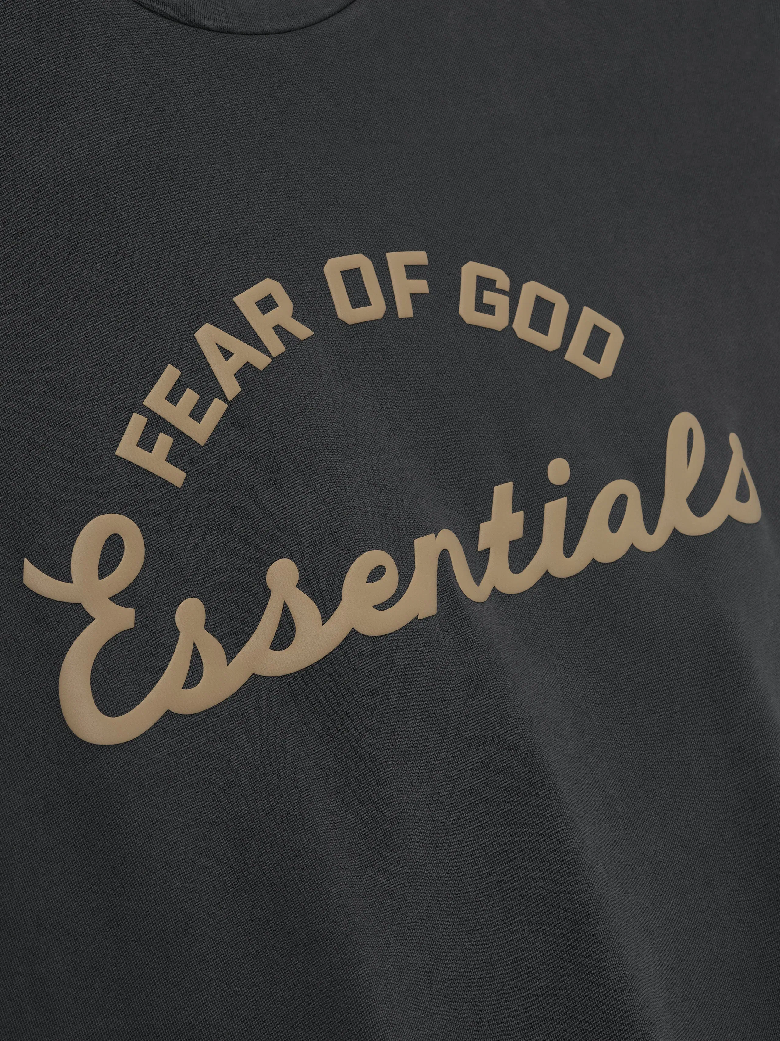 Essentials Training 90S Shorts Sleeve T-Shirt Faded Iron Grey