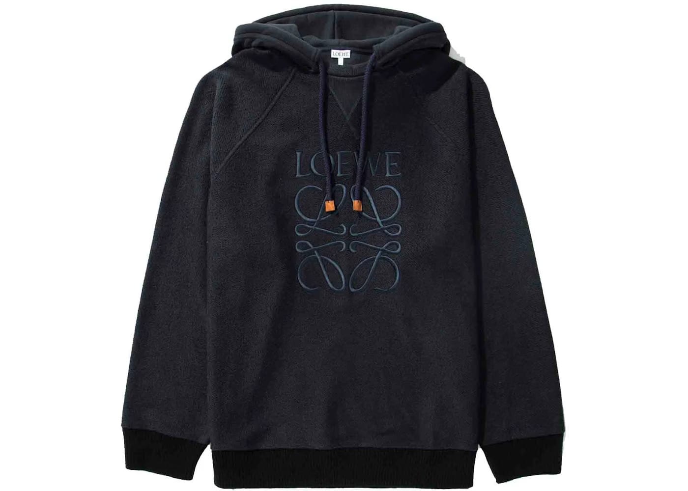 LOEWE Reverse Anagram Hoodie Dark Navy