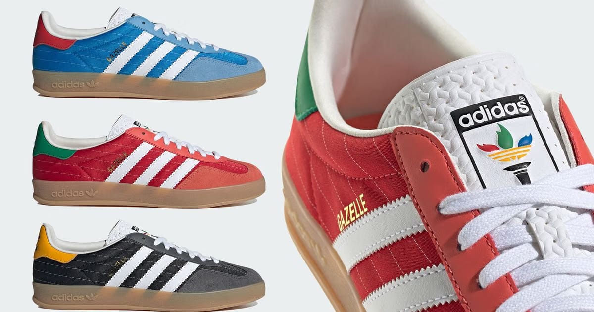 Adidas Gazelle Indoor Bringback Pack Colombia