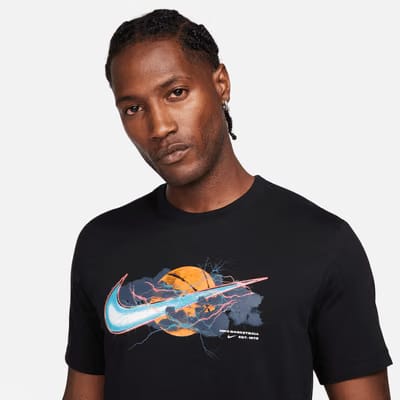 Nike Giannis Freak Swoosh T-Shirt White