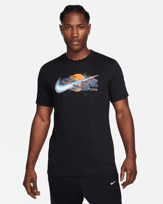 Nike Giannis Freak Swoosh T-Shirt White