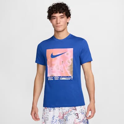 Nike Giannis Basketball Dri-Fit T-Shirt Light Blue