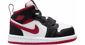 Jordan 1 Mid White Gym Red Td