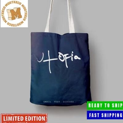 Travis Scott Metlife Tote Bag Natural