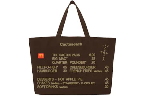 Travis Scott Slides Tote Brown