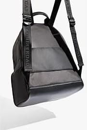 Diesel Black Logos S-Small backpack in recycled nylon