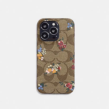 Coach Iphone 15 Pro Max Case With Rexy Black