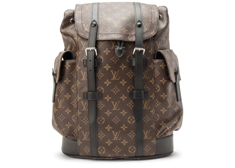 Louis Vuitton Christopher Monogram Macassar PM Brown