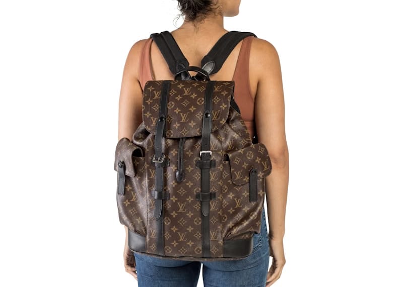 Louis Vuitton Christopher Monogram Macassar PM Brown