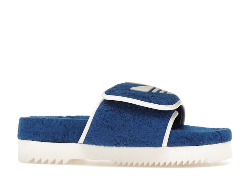 adidas x Gucci GG Platform Sandal Blue