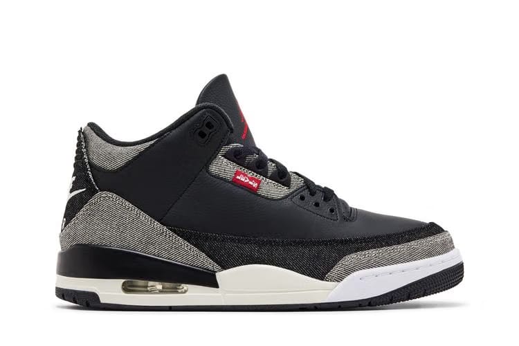 Levi's x Air Jordan 3 Retro SP Black Denim - IR0914 400