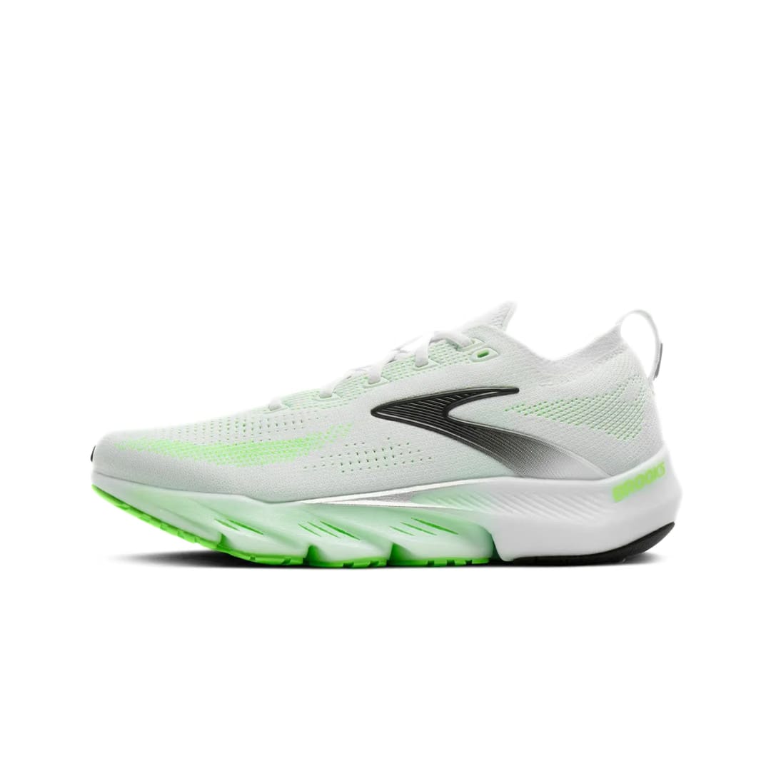 Brooks Glycerin Flex White Green Gecko Phantom