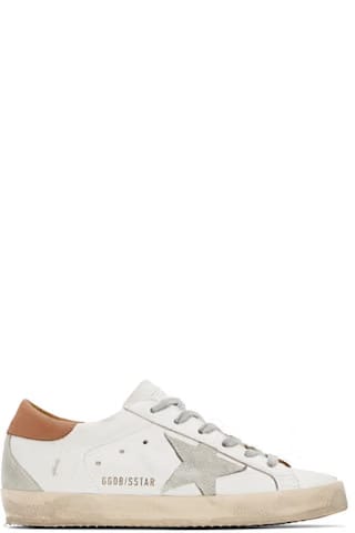 GOLDEN GOOSE SUPER STAR SNEAKERS BLACK WHITE