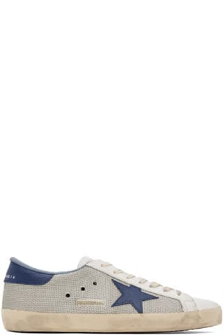 GOLDEN GOOSE SUPER STAR SNEAKERS BLACK WHITE
