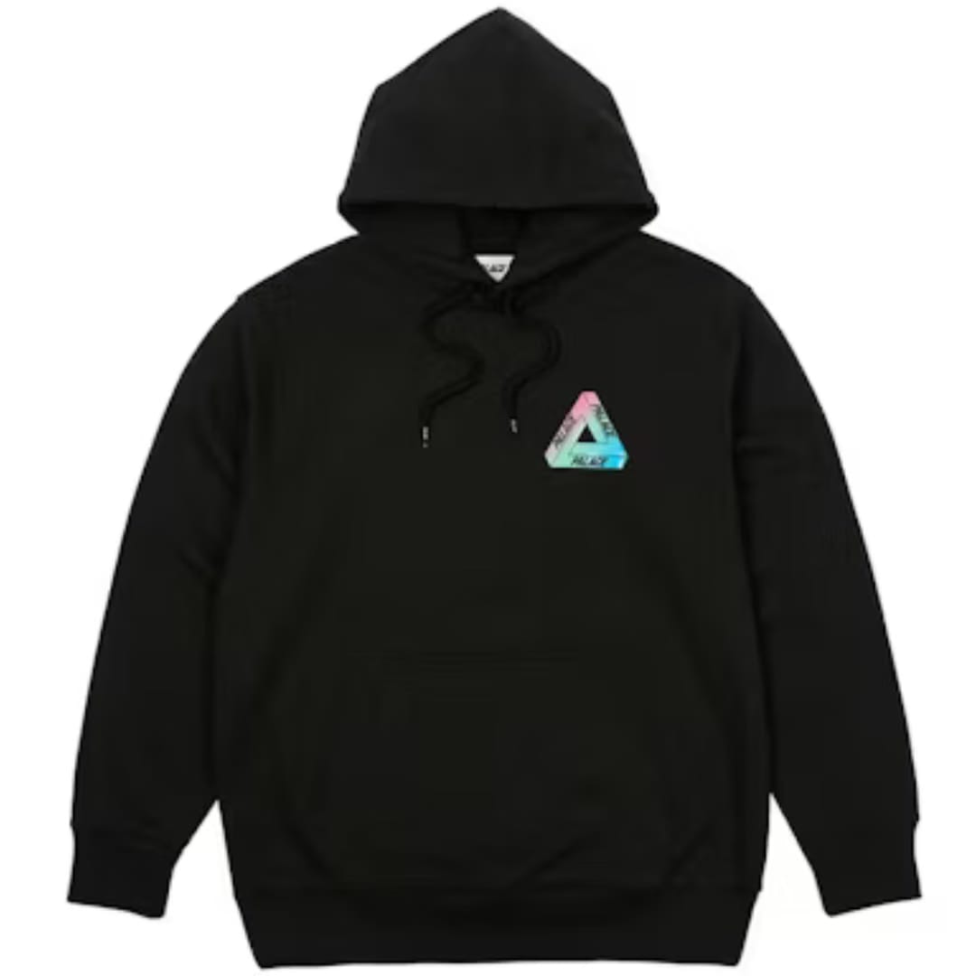 Palace Ombre Tri Ferg Hood Black