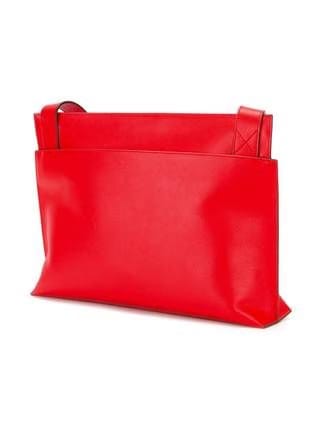 Loewe Logo Embossed Zipped Crossbody Bag