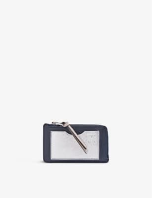 Loewe Logo Embossed Zipped Crossbody Bag