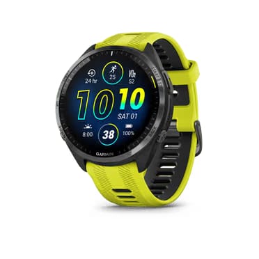 Garmin Forerunner 165, Running Smartwatch, Colorful Amoled Display, Training Metrics and Recovery Insights, Black