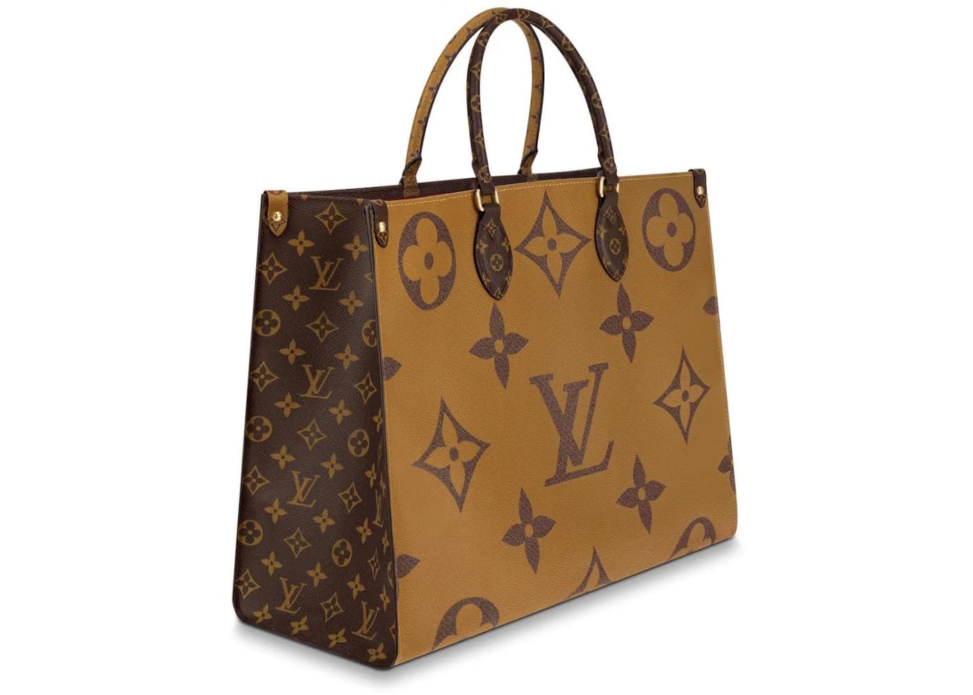 Louis Vuitton Onthego Monogram Giant Reverse Brown