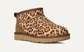 UGG Classic Ultra Mini Plains Felicity Leopard Jasmine WMNS