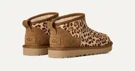 UGG Classic Ultra Mini Plains Felicity Leopard Jasmine WMNS