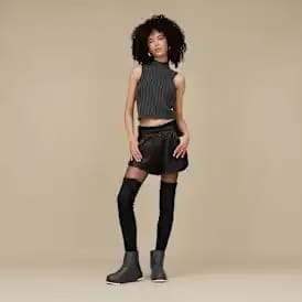 UGG Classic StreetScape Leather Black / Jasmine WMNS