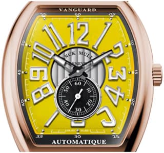 Franck Muller Vanguard Blue Dial Stainless Steel Watch - V 41 S S6 AT FO VIN (BE) O