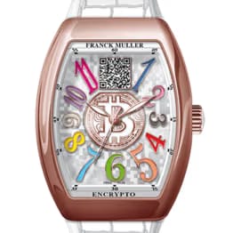 Franck Muller Color Dreams White Dial Leather Strap Watch WMNS - AC NR V 32 QZ COL DRM