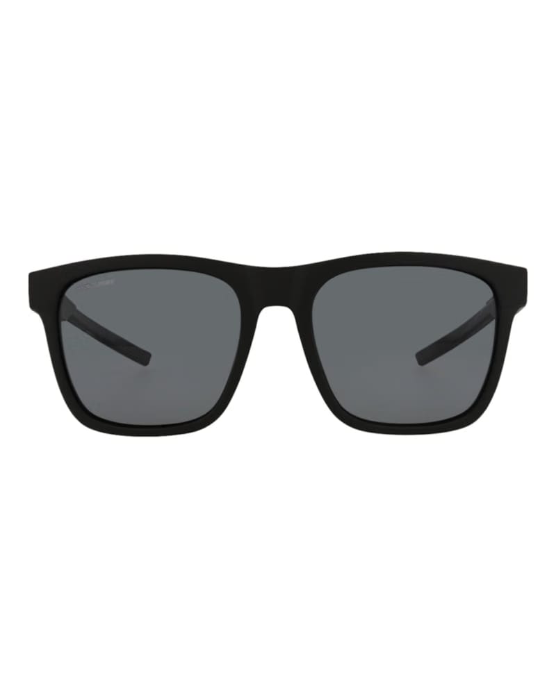 Philipp Plein Square-Frame Injection Sunglasses Black Black Smoke (SSP010-56-U28P)
