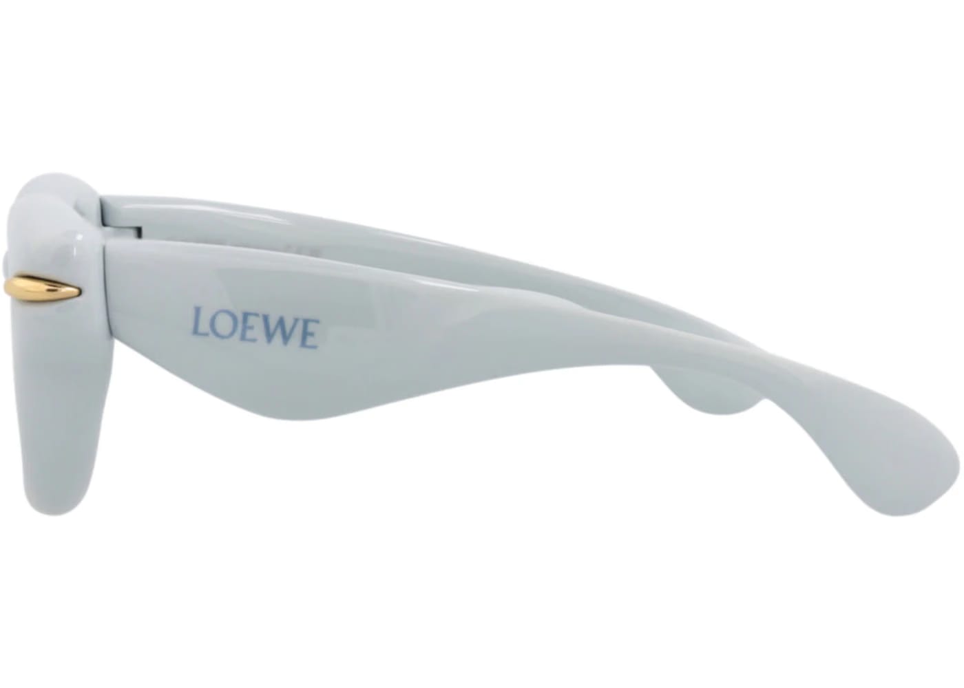 LOEWE Round Sunglasses Blue Blue Smoke (LW40118I-46-86A)